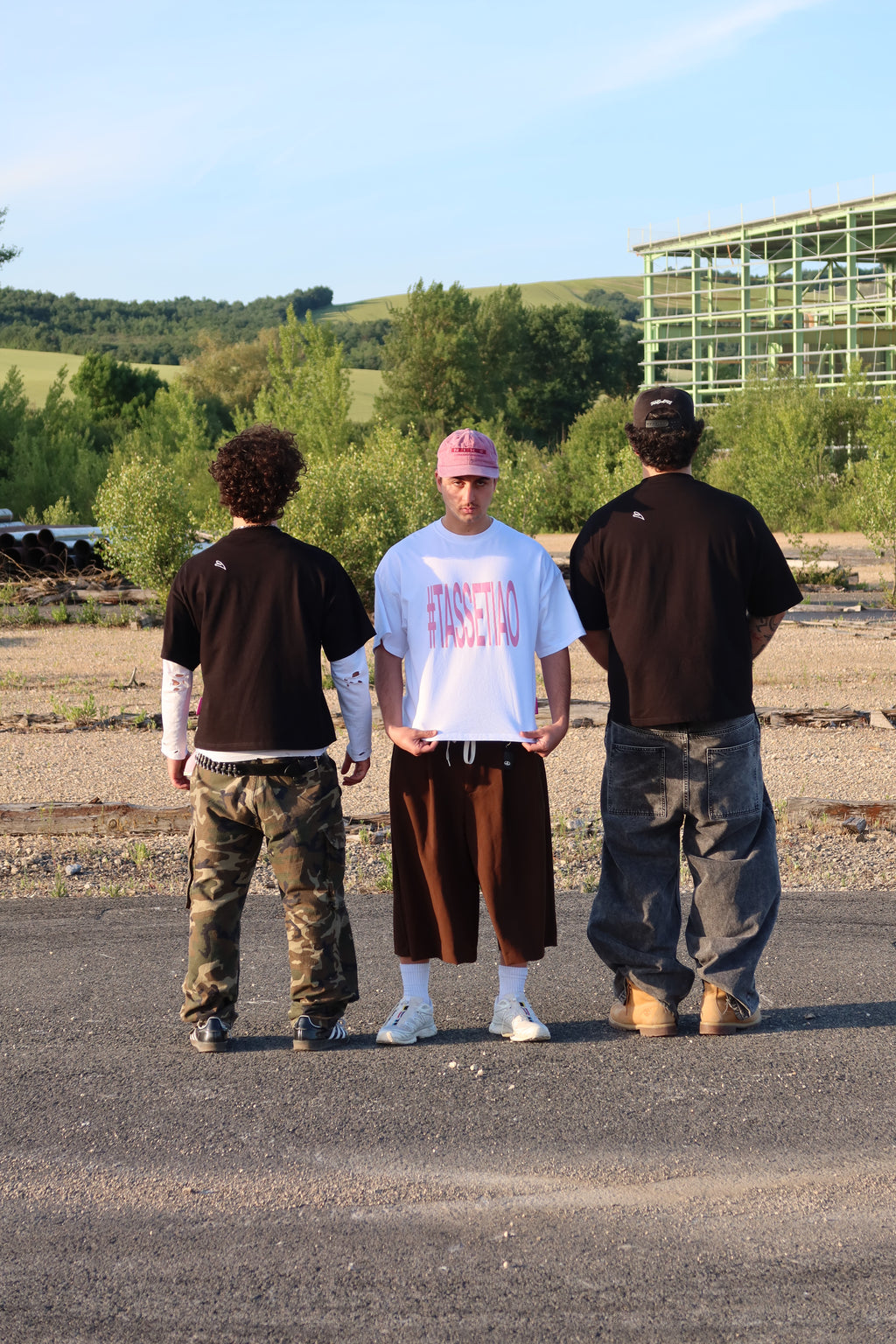 #TASSETIAO White Tee