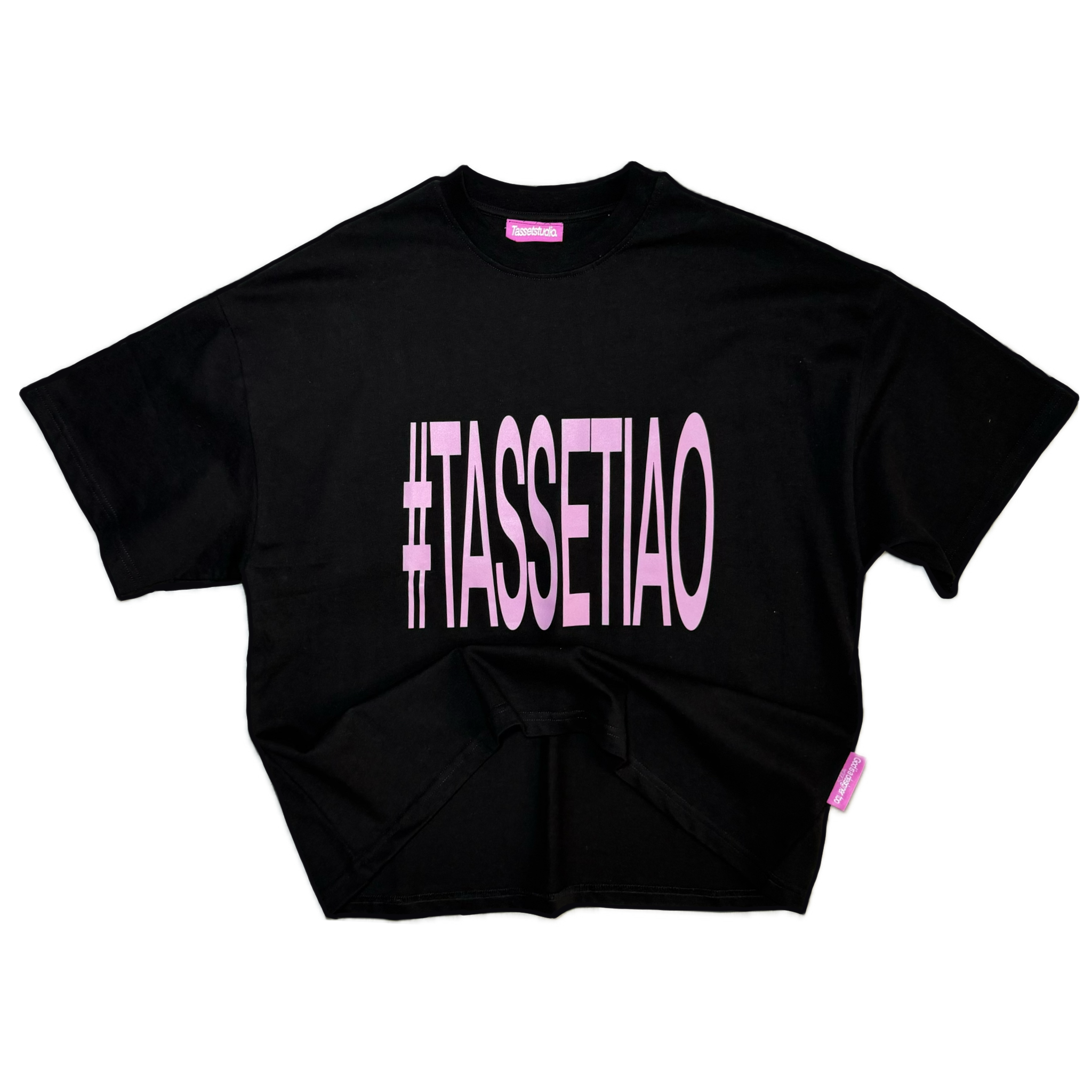 #TASSETIAO Black Tee