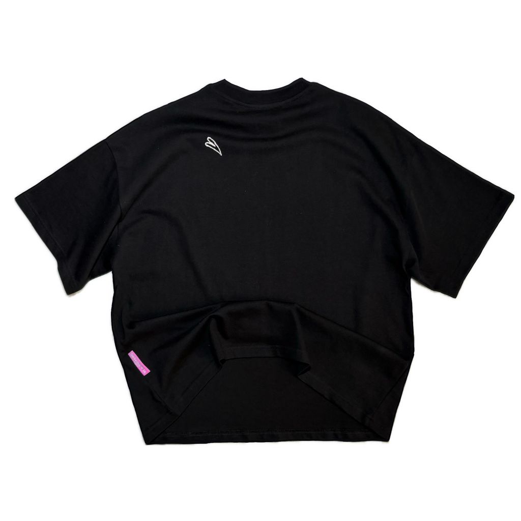 #TASSETIAO Black Tee